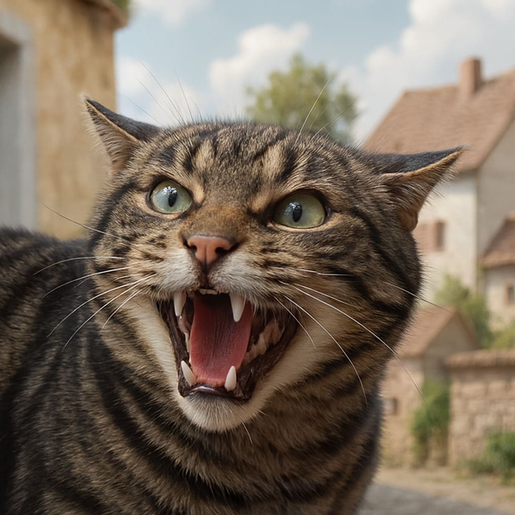 Бойцовый кот Бок