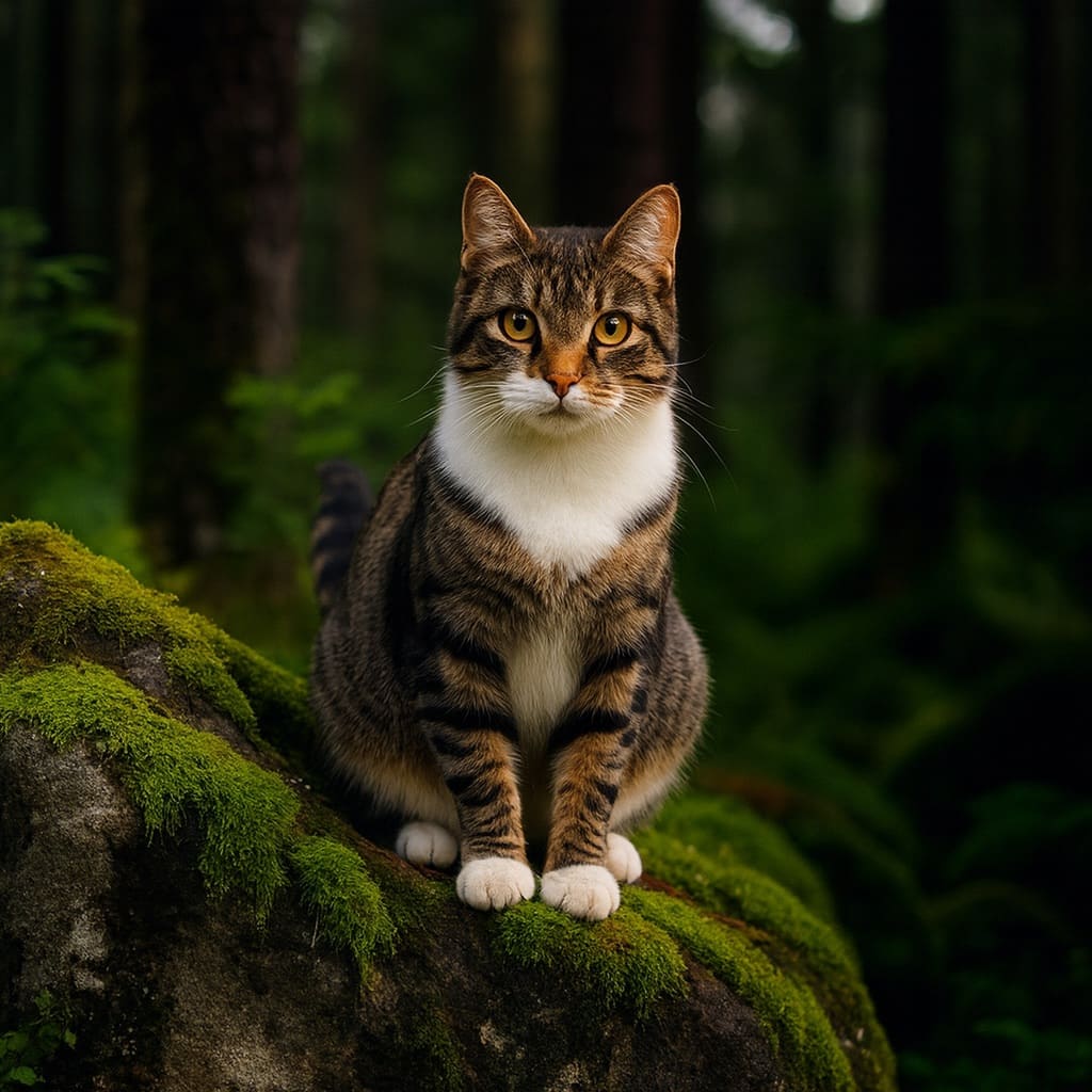 Лунная кошка