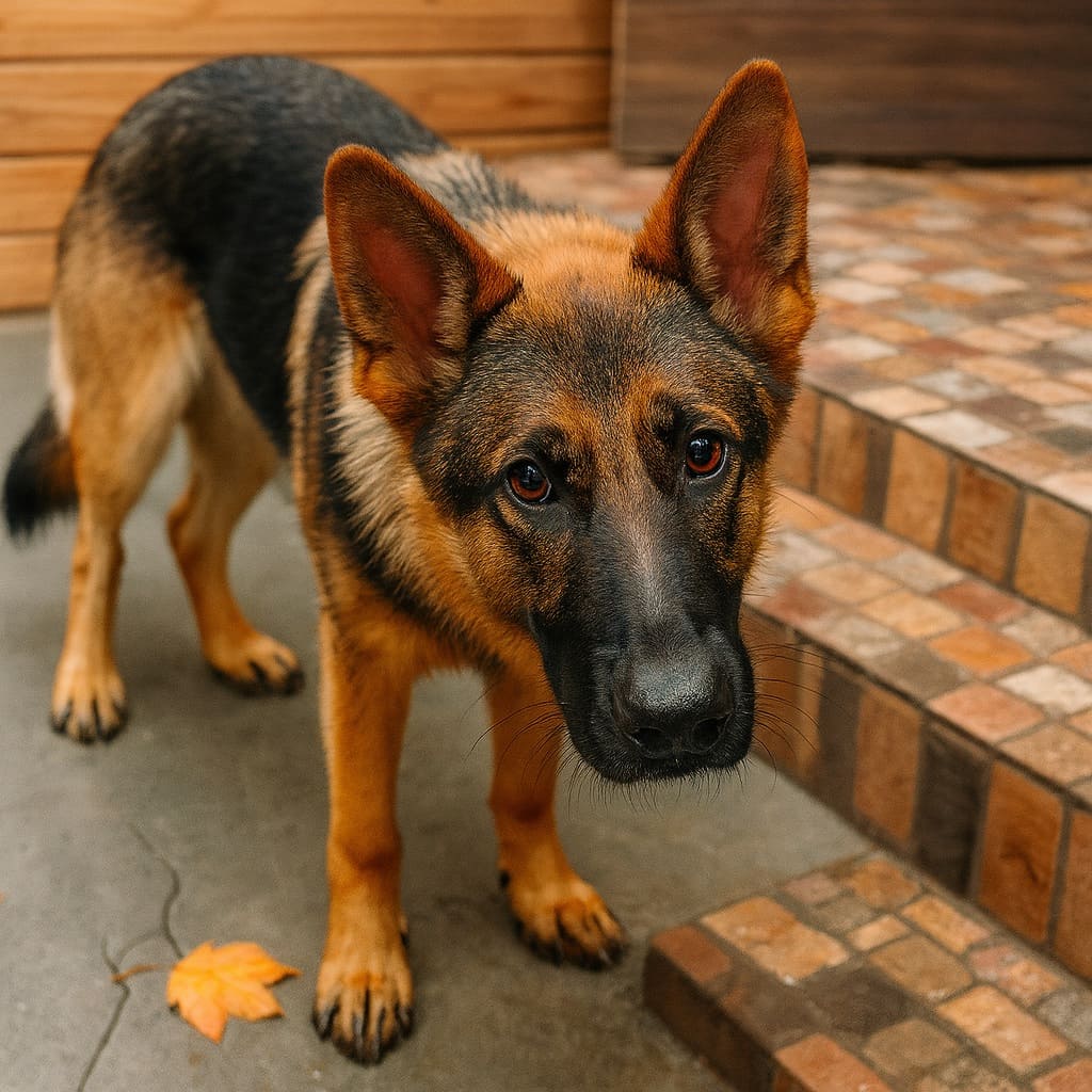 Охранник на винограднике