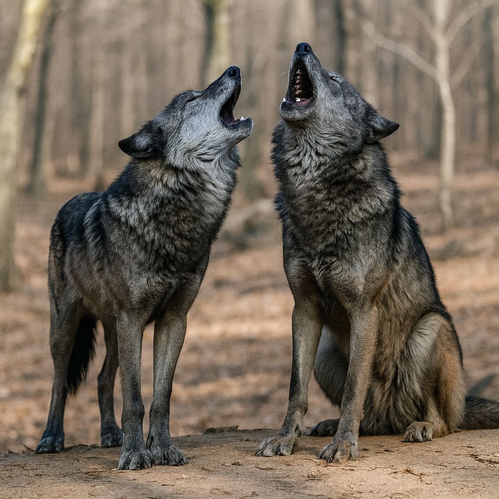 Умные волки
